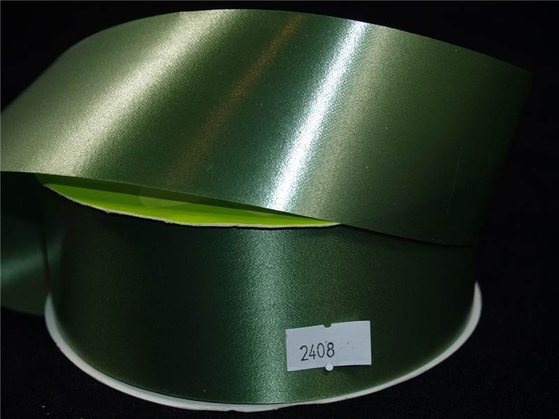 2" X 100 Yards or 5cm x 91m Florist Poly Ribbon Reel Moss (2408)