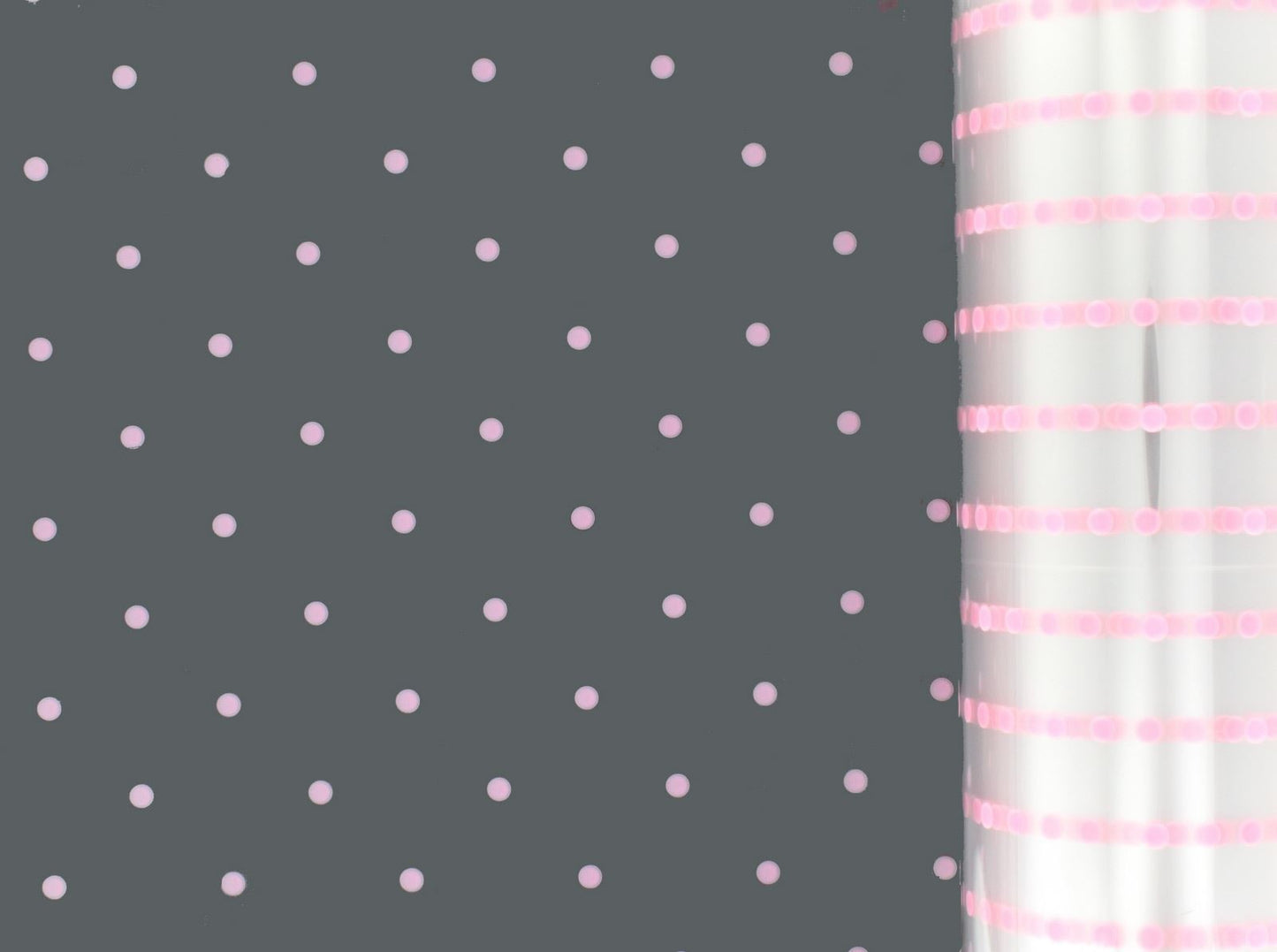 5m, 10m, 20m, 50m, 100m White dot Florist Film Cellophane Gift Wrapping
