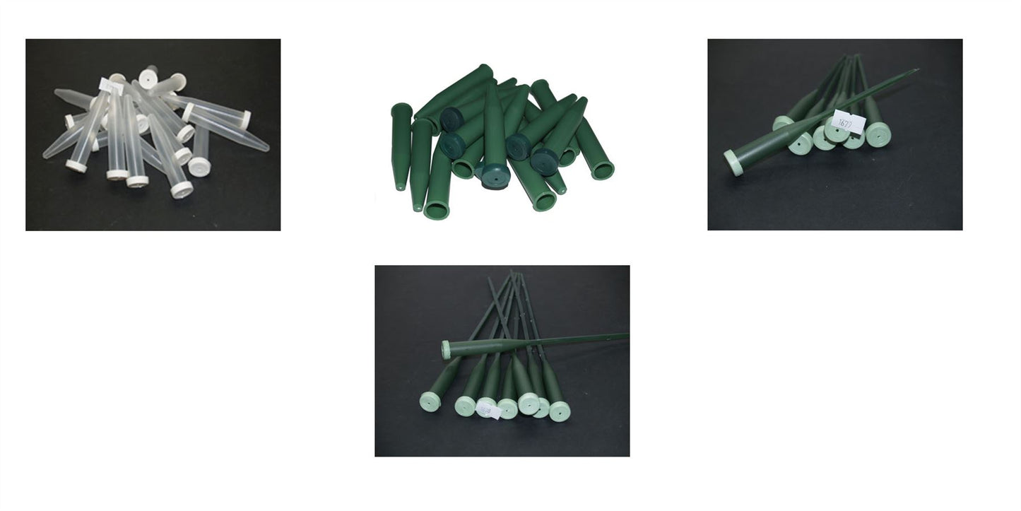 100 Orchid Water Tubes Containers with spike or without spike 3 sizes