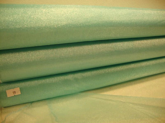 Roll Of Bright Blue Organza 48cm x 9m (99)