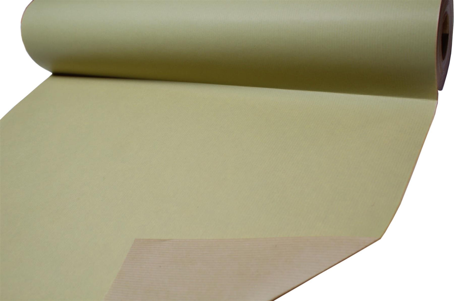 50cm Premium Pure Ribbed Kraft paper Roll 50Gsm Ivory 10m (4103)