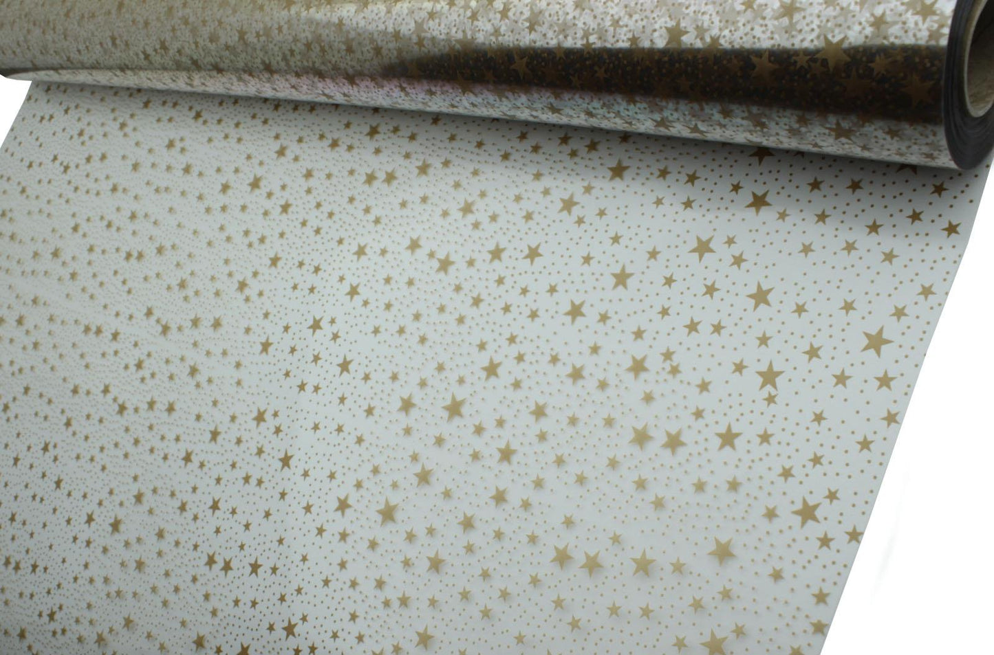 5m, 10m, 20m, 50m, 100m Star And Dot Florist Film Cellophane Gift Wrap