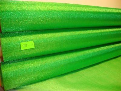 Roll Of Green Snow Organza 40cm x 9m (979)