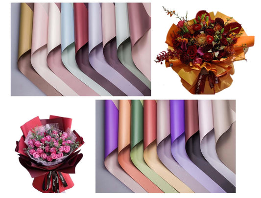 BI Color Korean Paper Sheets 58cm x 58cm 20 Sheets Pack