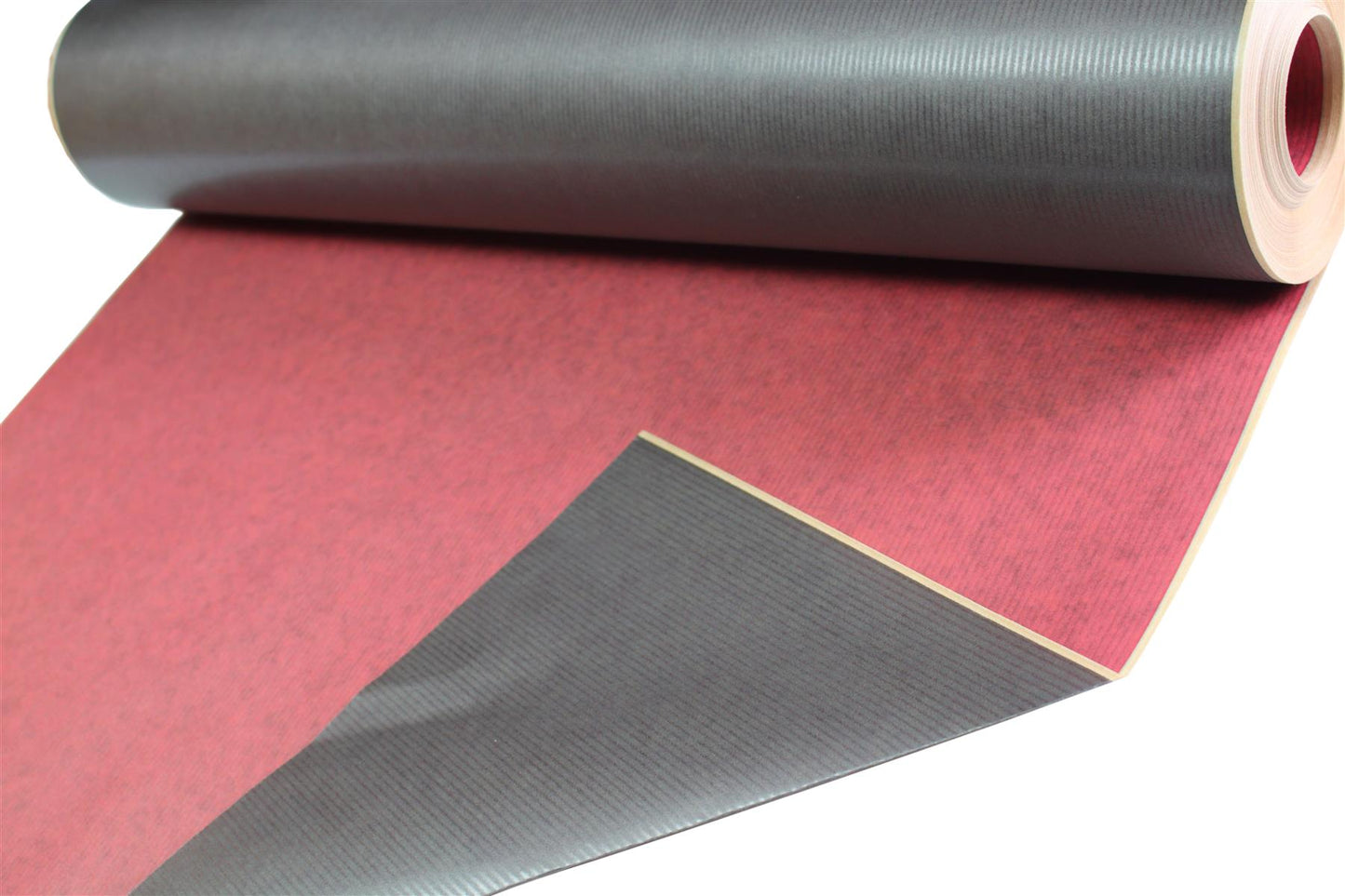 50cm x 100m Premium Two Colour Pure 50Gsm Ribbed Kraft paper Roll (4909)