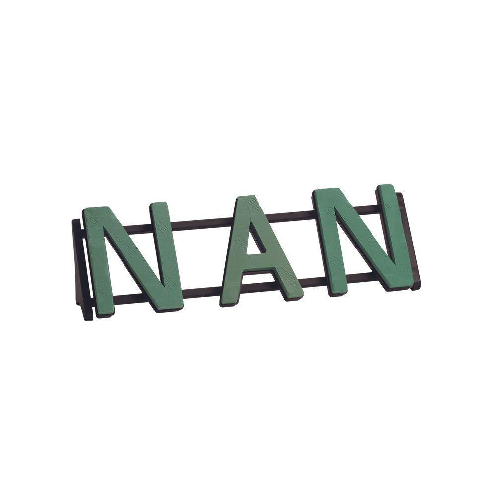 1 NAN Floral Foam Funeral Tribute Comes with Stand (3506)