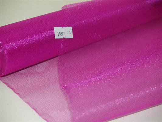 Roll Of Magenta Snow Organza 40cm x 9m (1957)