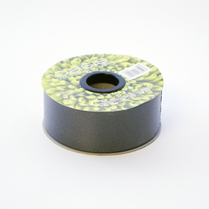 91m Roll - 50mm Florist Poly Ribbon Wedding Flower Floral Black Colour