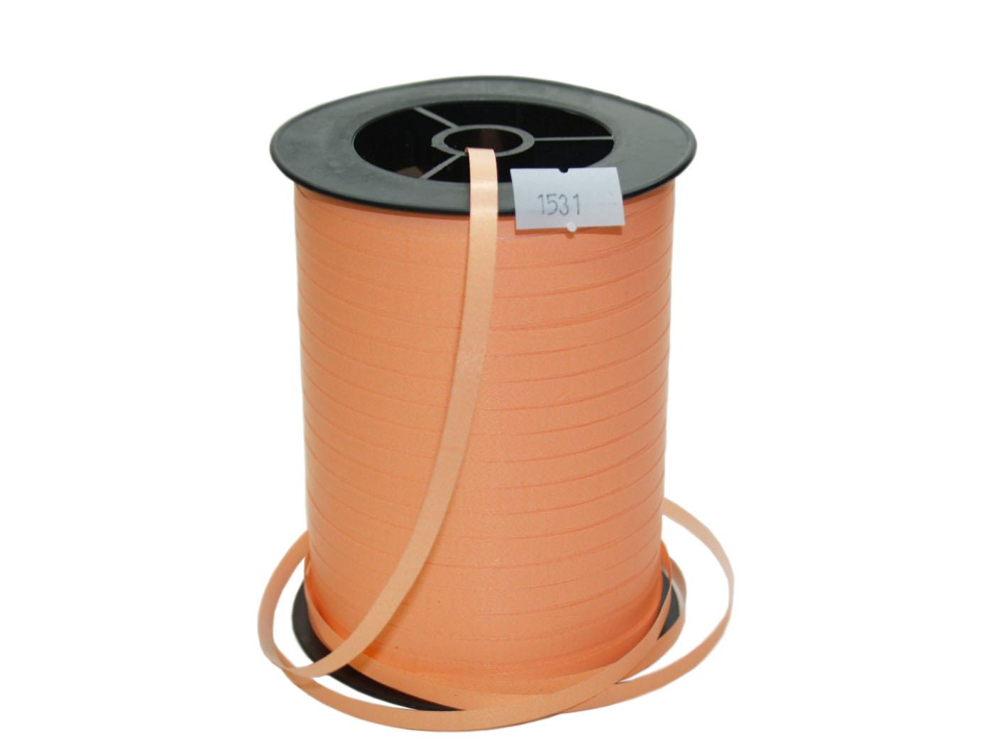 Curling Poly Florist Ribbon 5mm X 250y Reel Orange