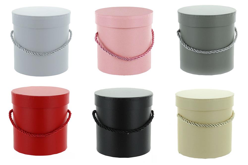 Round Florist Gift Wedding Flower Decorative Mini Hat box