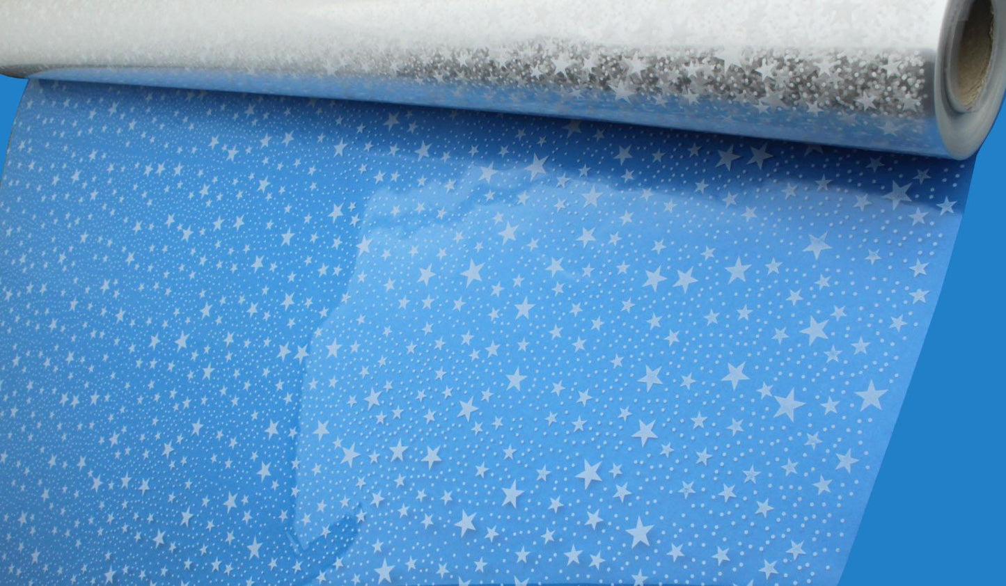 5m, 10m, 20m, 50m, 100m Star And Dot Florist Film Cellophane Gift Wrap
