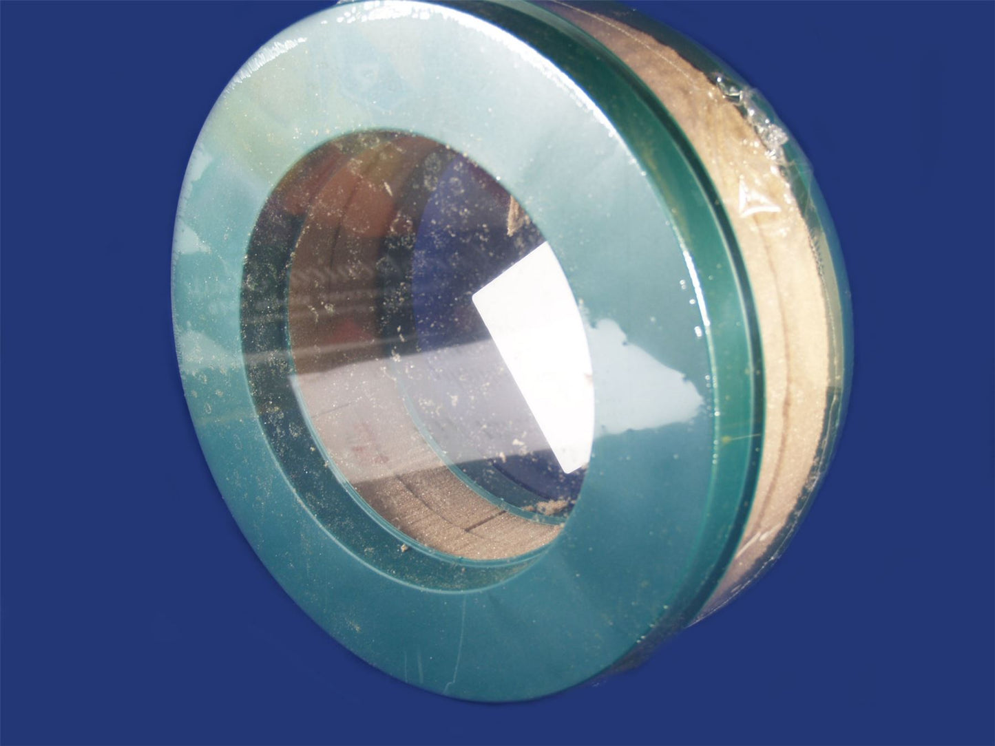 12" Wreath Ring x2 Plastick Back Dry Foam (3716)
