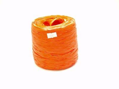 Artificial Poly Florist Raffia Ribbon Cerise Colour 200m Roll