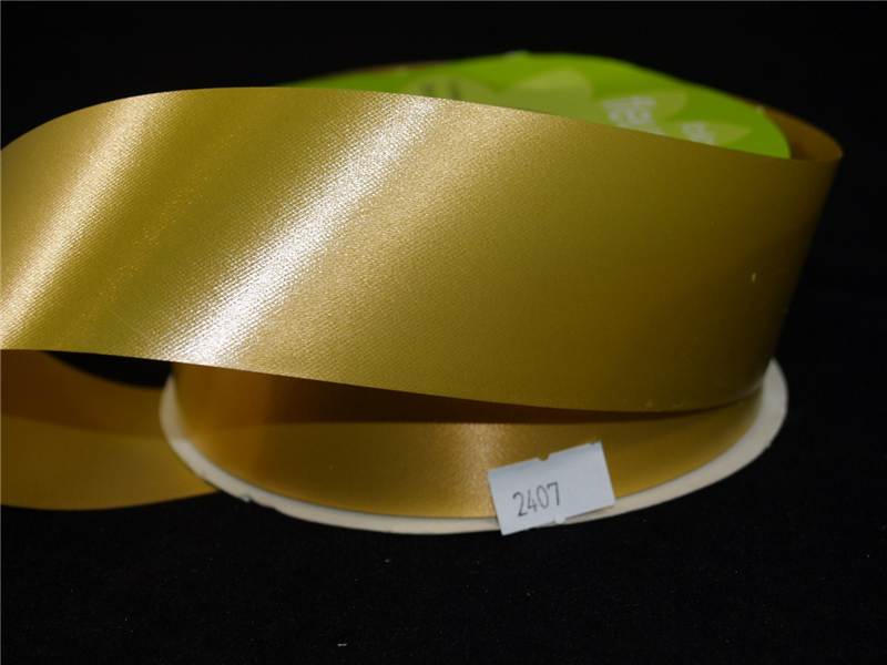 2" X 100 Yards or 5cm x 91m Florist Poly Ribbon Reel Gold (2407)