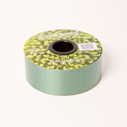 91m Roll - 50mm Florist Poly Ribbon Wedding Flower Floral Hunter Green Colour