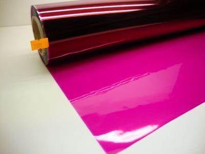 Tinted Cellophane Florist Wrap Roll 100m Cerise Pink – Hamper Gift Wrapping Film (1171)