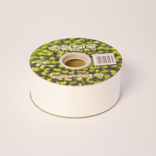 91m Roll - 50mm Florist Poly Ribbon Wedding Flower Floral Snow White  Colour