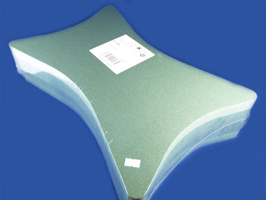 15" Wet Foam Pillow x 2 Foam Backed (3722)