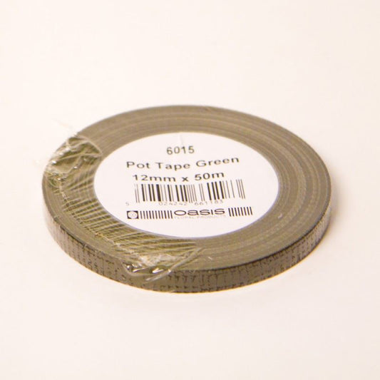 12mm x 50m Oasis Pot Tape Green (3484)