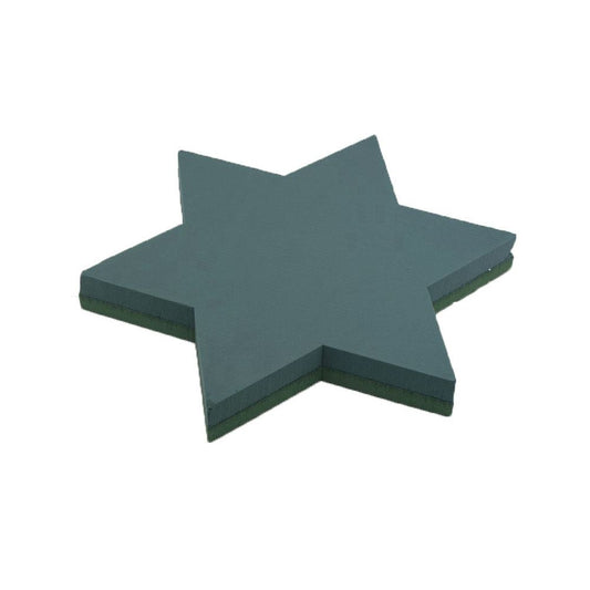 Floral Foam Star of David Funeral Tribute For Fresh Flowers (4611)