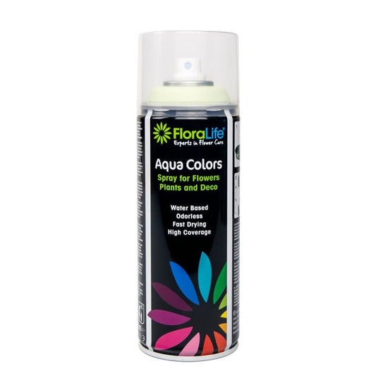 400ml Oasis Water Based Floralife® Aqua Color Spray Paint Soft Green