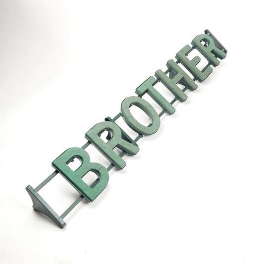 1 Brother Floral Foam Funeral Tribute Comes with Stand (3509)