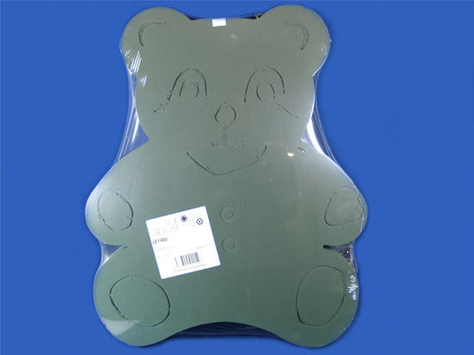 23" Wet Foam Teddy Sitting Foam Backed (3726)