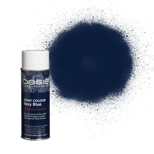 Smithers Oasis Flower Colour Spray Paint Navy Blue